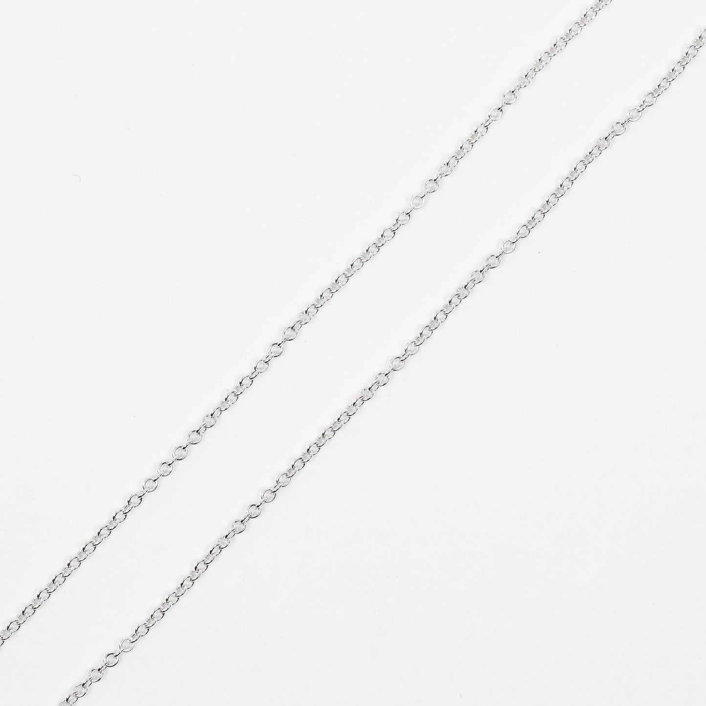 Tiffany&Co. Necklace Silver925, 1P Diamond Silver Loving Heart Women