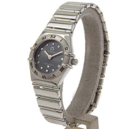 Omega Watches Quartz 1561.51 Stainless Steel Gray Mini My Choice Constellation Gray Dial Women