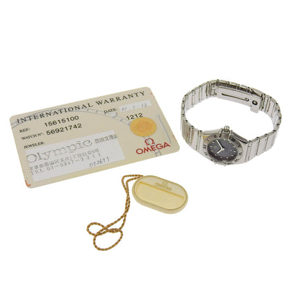 Omega Watches Quartz 1561.51 Stainless Steel Gray Mini My Choice Constellation Gray Dial Women