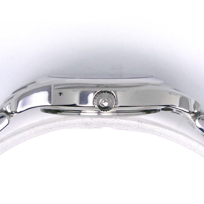 Gucci Watches Quartz 5500L Stainless Steel Silver G Class Black Dial Women
