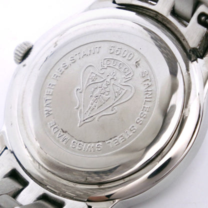 Gucci Watches Quartz 5500L Stainless Steel Silver G Class Black Dial Women