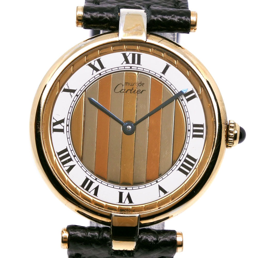 Cartier Watches Quartz 590003 Silver925, Embossed