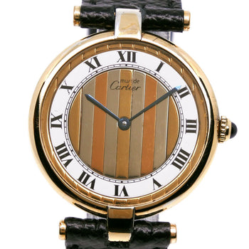 Cartier Watches Quartz 590003 Silver925, Embossed
