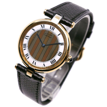 Cartier Watches Quartz 590003 Silver925, Embossed