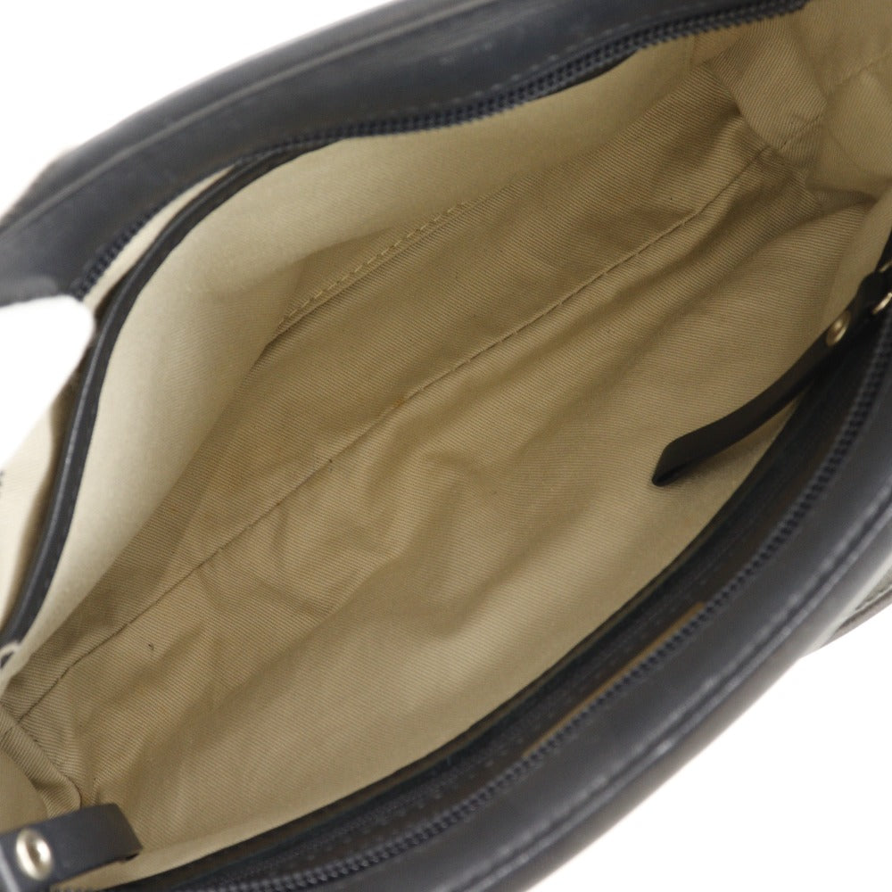 Burberry Shoulder Bag Canvas Off White One Belt Women