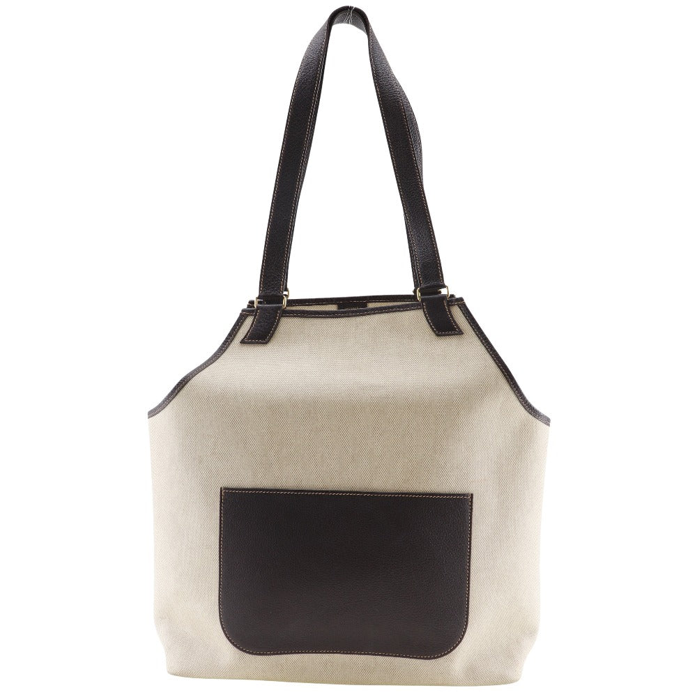 Hermes Tote Bag Tower Ash Brown Giardinier Pm Unisex(Unisex)