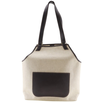 Hermes Tote Bag Tower Ash Brown Giardinier Pm Unisex(Unisex)