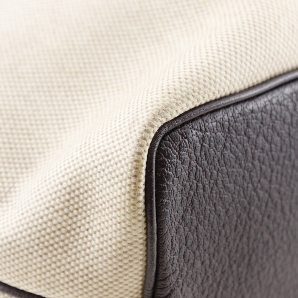 Hermes Tote Bag Tower Ash Brown Giardinier Pm Unisex(Unisex)