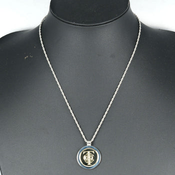 Tiffany&Co. Necklace Silver925, K18 Yellow Gold Silver T & C Coin Women