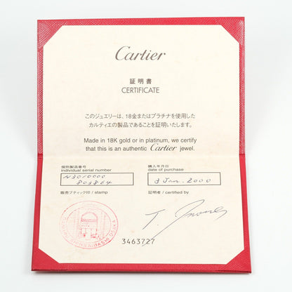 Cartier Pendant Top K18 Yellow Gold, Diamond Gold 2C Charm Women