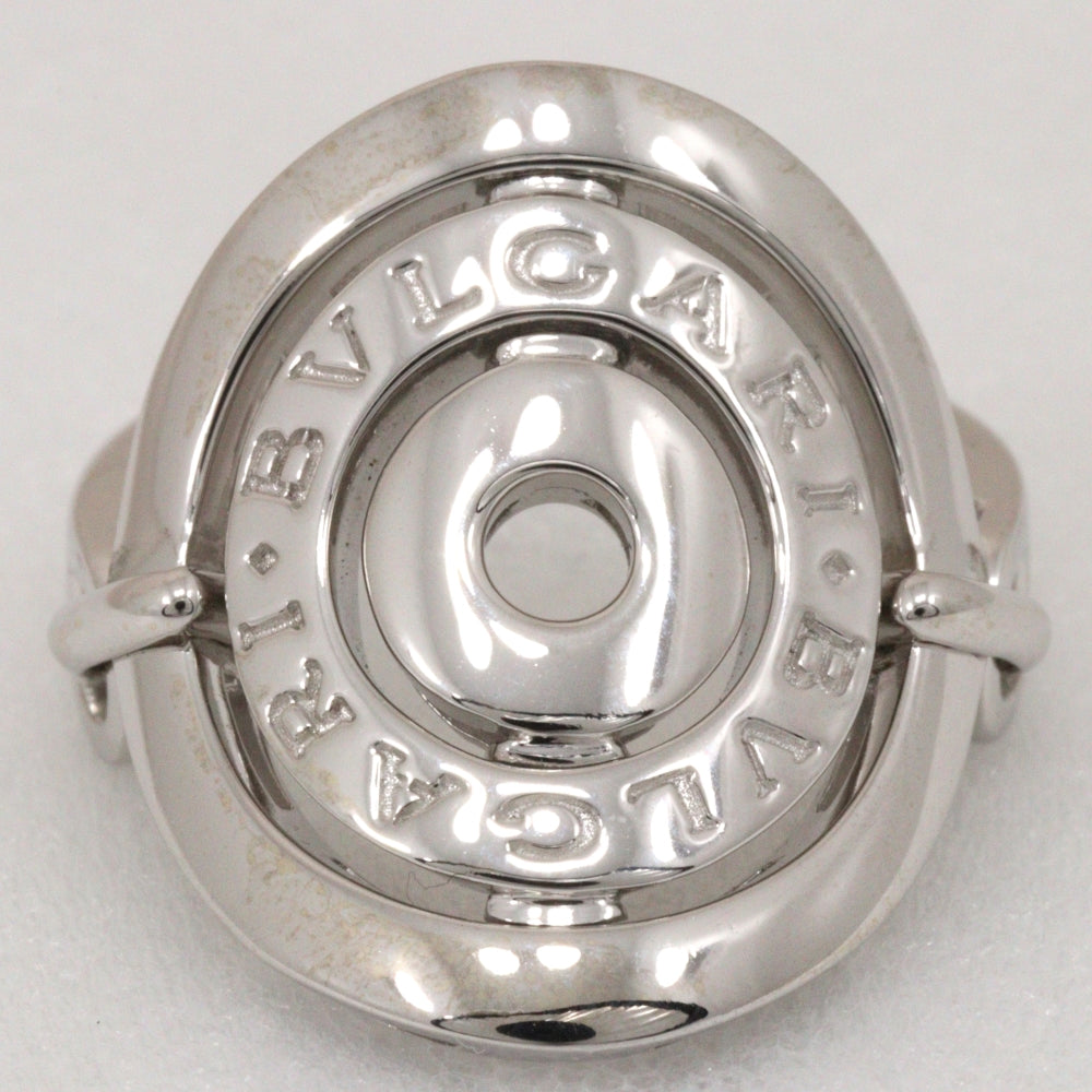 Bvlgari Ring K18 White Gold Silver Astrare Women