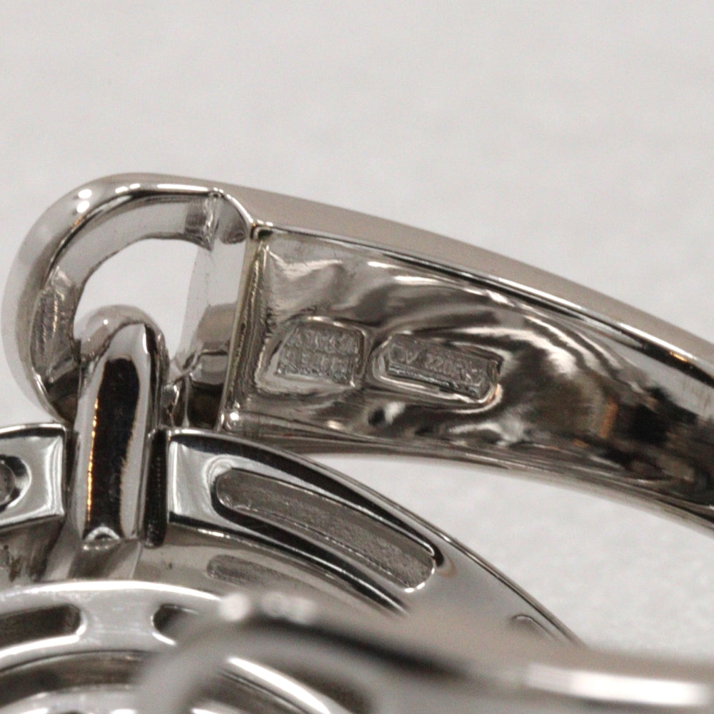 Bvlgari Ring K18 White Gold Silver Astrare Women