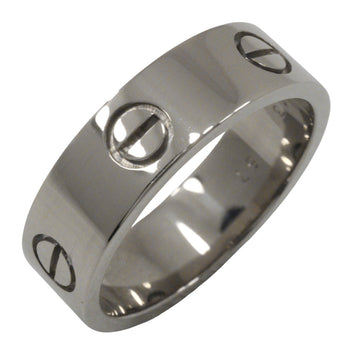 Cartier Ring K18 White Gold Silver Love Ring Women 57