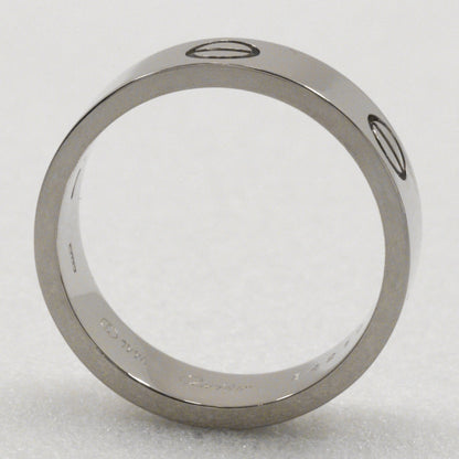 Cartier Ring K18 White Gold Silver Love Ring Women 57