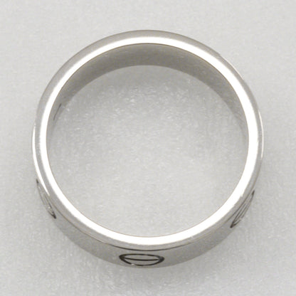 Cartier Ring K18 White Gold Silver Love Ring Women 57