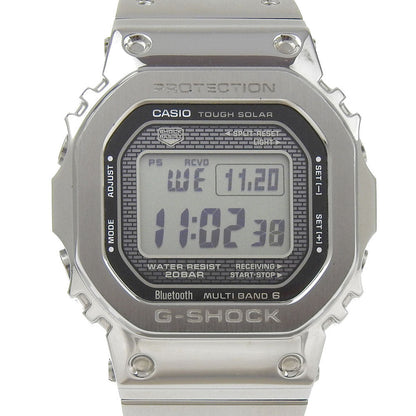 Casio Watches Solar Powered Radio Watch Gmw-B5000D-1Jf Stainless Steel Silver Full Metal G Shock