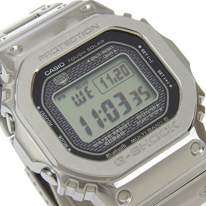 Casio Watches Solar Powered Radio Watch Gmw-B5000D-1Jf Stainless Steel Silver Full Metal G Shock