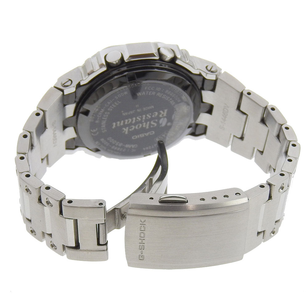 Casio Watches Solar Powered Radio Watch Gmw-B5000D-1Jf Stainless Steel Silver Full Metal G Shock