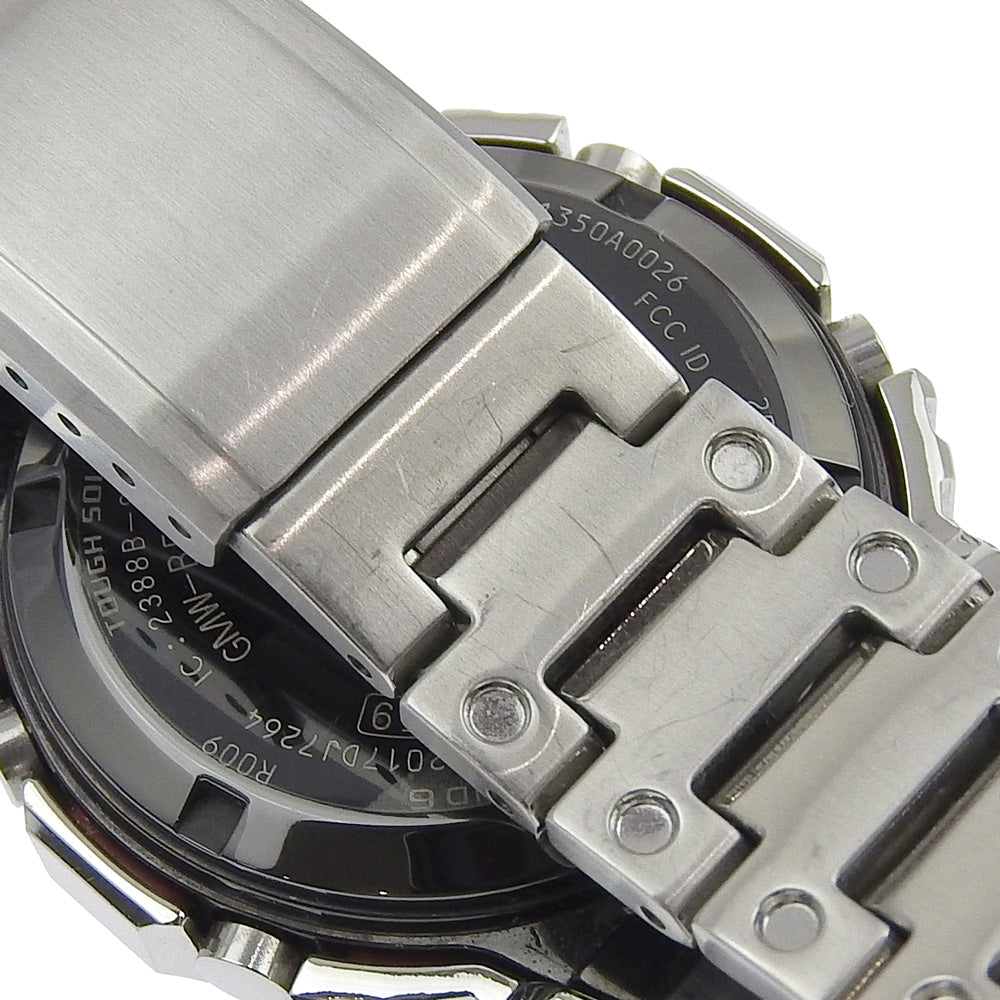 Casio Watches Solar Powered Radio Watch Gmw-B5000D-1Jf Stainless Steel Silver Full Metal G Shock
