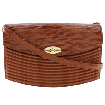 Louis Vuitton Shoulder Bag M52563 Epi Leather Brown 2-Way Clutch Prebourg Women