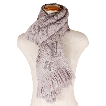 Louis Vuitton Scarf Wool, Silk Gray Esharp Logomania