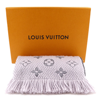 Louis Vuitton Scarf Wool, Silk Gray Esharp Logomania