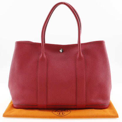 Hermes Tote Bag Negonda Red Garden Party Pm Women