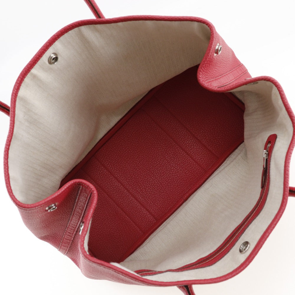 Hermes Tote Bag Negonda Red Garden Party Pm Women
