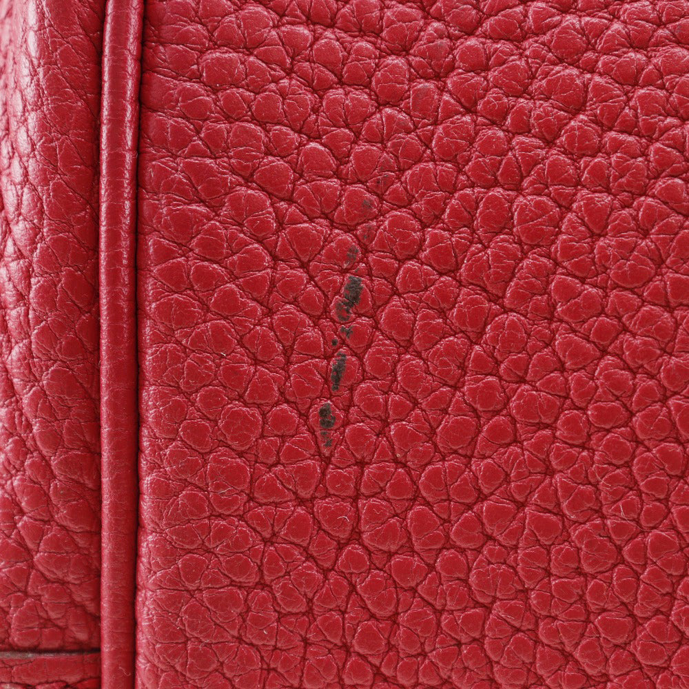 Hermes Tote Bag Negonda Red Garden Party Pm Women