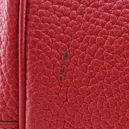 Hermes Tote Bag Negonda Red Garden Party Pm Women