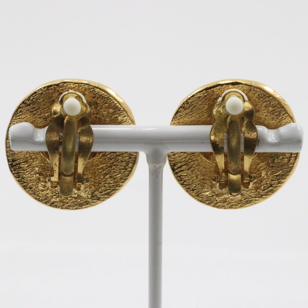 Chanel Earring Plated Gold Gold Vintage 31 Rue Cambon Women