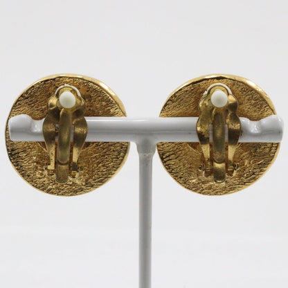 Chanel Earring Plated Gold Gold Vintage 31 Rue Cambon Women
