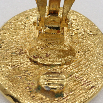 Chanel Earring Plated Gold Gold Vintage 31 Rue Cambon Women