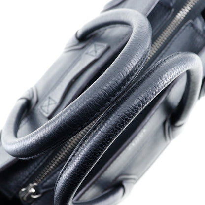 Celine Handbag 167793 Calfskin Black Micro Shopper Luggage Women