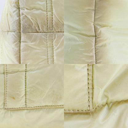 Bottegaveneta Tote Bag Nylon Gold Beige Intrecciato Spinnaker Women