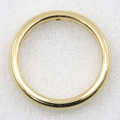Tiffany&Co. Ring K18 Yellow Gold, Diamond Gold Elsa Peretti Stacking Band Wedding Women