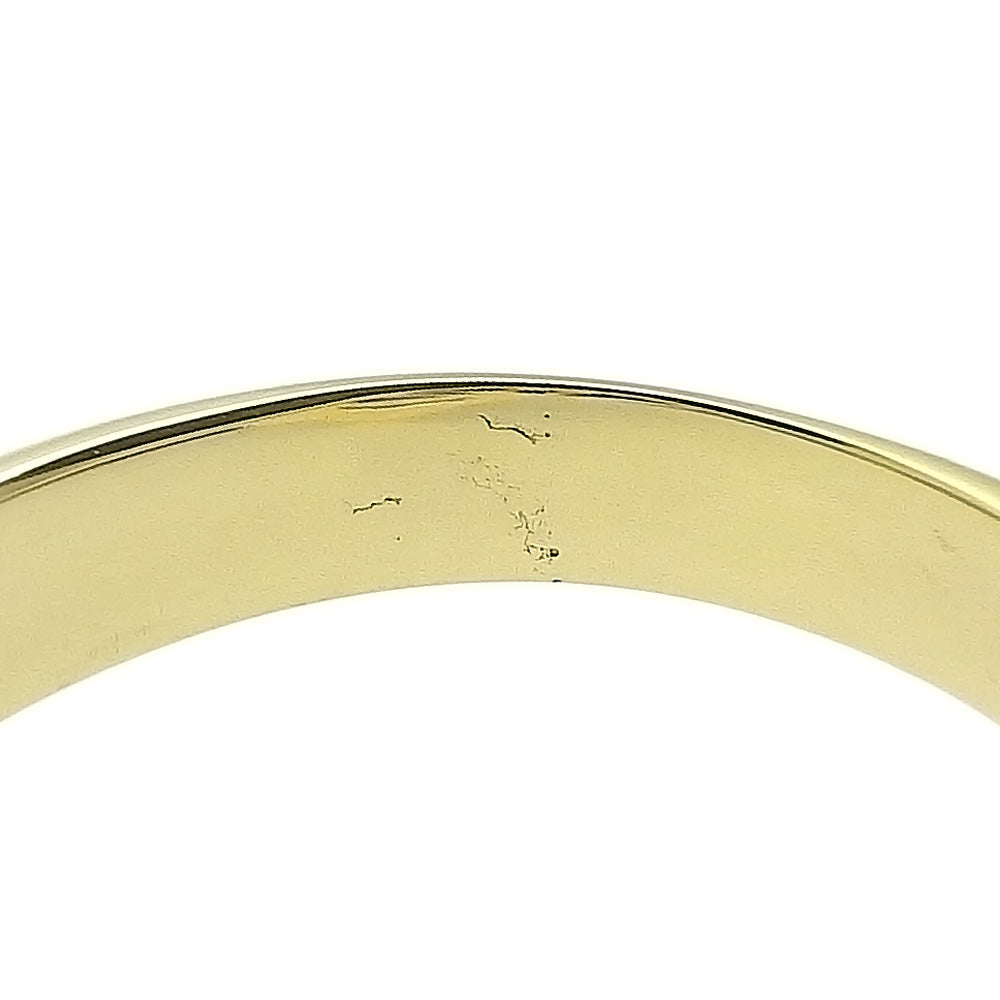 Tiffany&Co. Ring K18 Yellow Gold Gold Triple Heart Women