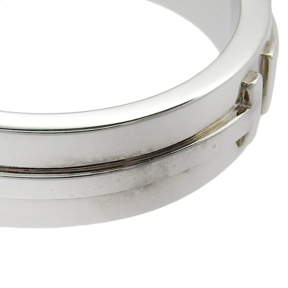 Tiffany&Co. Ring K18 White Gold Silver T-Toe T Narrow