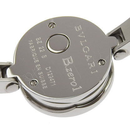 Bvlgari Watches Quartz Bz22S Stainless Steel Silver Be Zero One B-Zero1 Black Dial Women