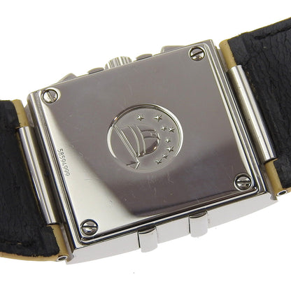 Omega Watches Quartz 1841.72.21 Stainless Steel , Embossed Leather White Quadra Constellation White