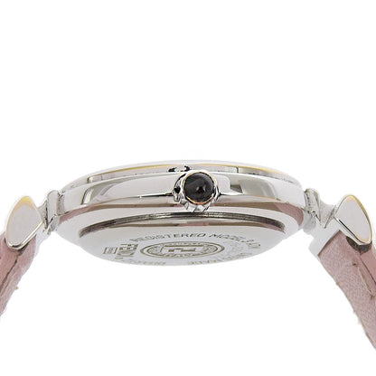 Fendi Watches Quartz 320L Stainless Steel , Embossed Leather White White Shell Dial Women