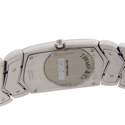 Tiffany&Co. Watches Quartz Z6301.10 Stainless Steel Silver Tisolo Black Dial Women