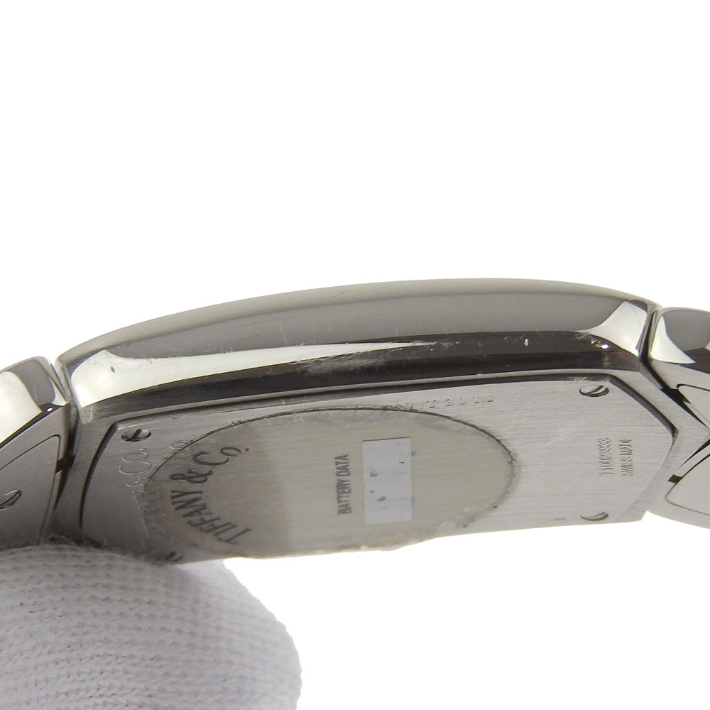 Tiffany&Co. Watches Quartz Z6301.10 Stainless Steel Silver Tisolo Black Dial Women