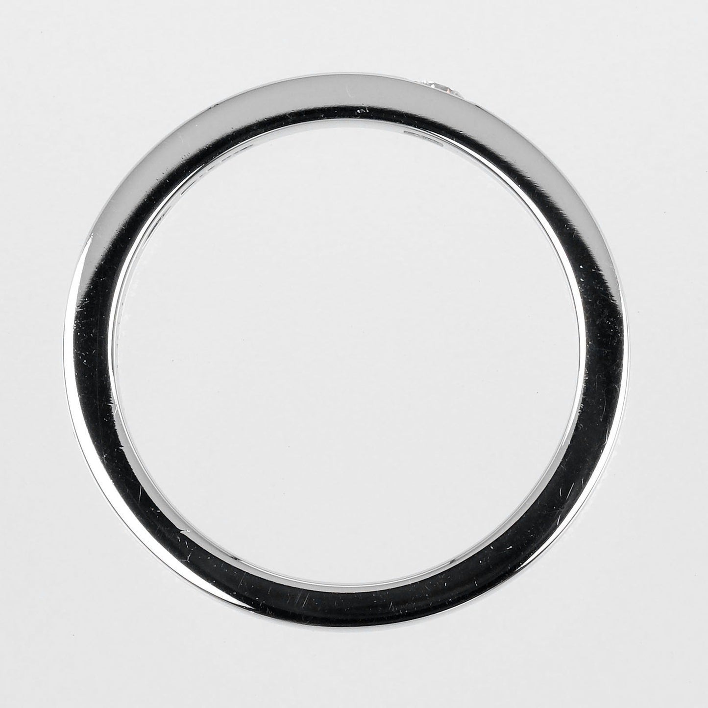 Bvlgari Ring Pt950Platinum, 1P Diamond Silver Marie Me 50