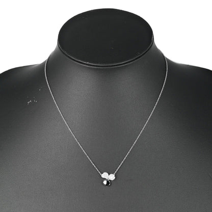 Tiffany&Co. Necklace Pt950Platinum, Diamond Silver Paper Flower Women