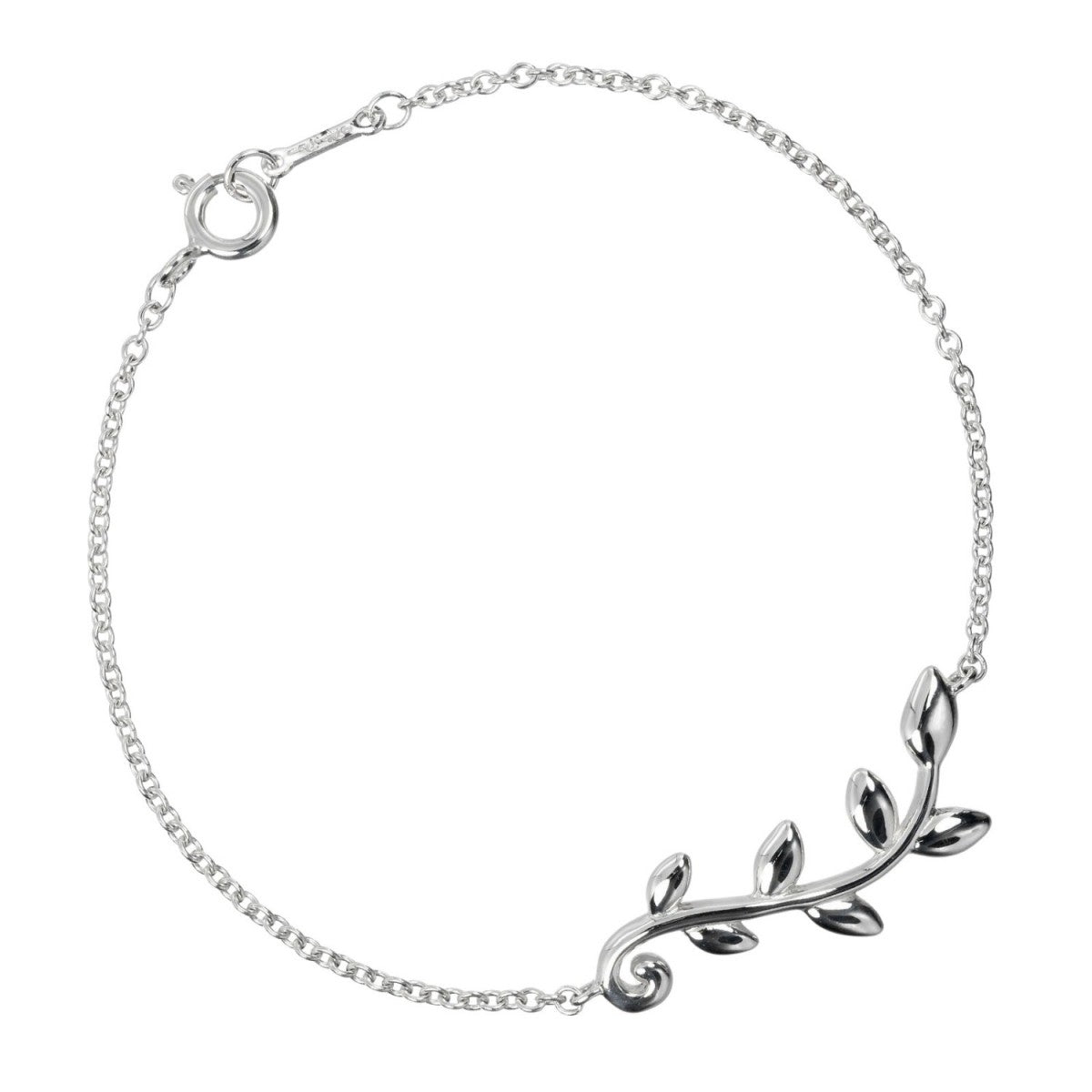 Tiffany&Co. Bracelet Silver925 Silver Olive Leaf