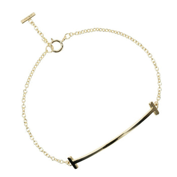 Tiffany&Co. Bracelet K18 Yellow Gold Gold T Smile