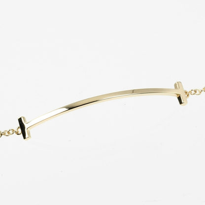 Tiffany&Co. Bracelet K18 Yellow Gold Gold T Smile