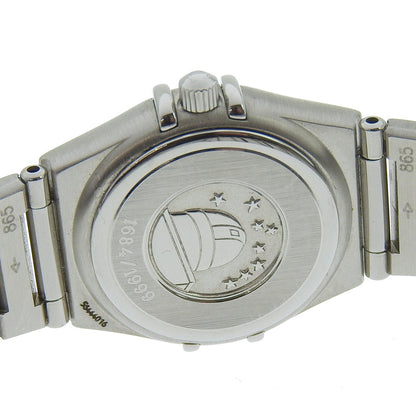 Omega Watches Quartz 1563.86 Stainless Steel, Diamond Silver Limited To 1999 Pieces Cindy Crawford