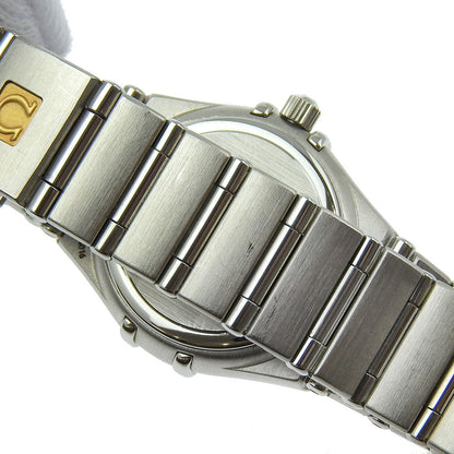 Omega Watches Quartz 1563.86 Stainless Steel, Diamond Silver Limited To 1999 Pieces Cindy Crawford